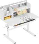 Mark Adler Study 5.7 šedá / Dětský nastavitelný psací stůl / pro děti od 90 do 160 cm (MA-STUDY 5.7 GREY)