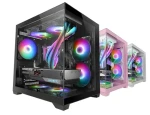 Tacens MARS MC-VIEW2 černá / Počítačová skříň / Mini Tower / mATX / Mini-ITX / tvrzené sklo / RGB podsvícení (TACMARS-MCVIEW2)