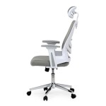 Kancelářská židle, houpací mechanismus, šedá, KA-K2031 GREY