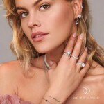 Royal Fashion stříbrný prsten GU-DR20559R-SILVER-MOONSTONE-TOPAZ Velikost: 8 (EU: 57-58)