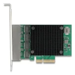 Delock PCI Express x4 / Síťová karta / 4x RJ45 / 2,5 Gigabit LAN / Realtek RTL8125B (88601)
