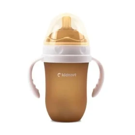 Kidnort Eple Kojenecká lahev pro kojené děti 250ml 6m+ béžová (KID000052)