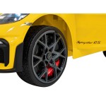 Mamido Elektrické autíčko Porsche Spyder RS 718 MP4 žluté