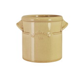 Strömshaga Keramický obal na květiny Brobacka Yellow 1 L, žlutá barva, keramika