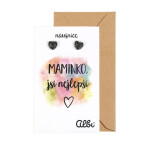 Náušnice - Maminka