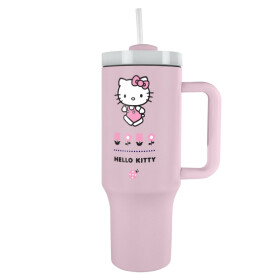 Hello Kitty cestovní hrnek s brčkem - EPEE