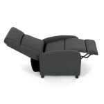 Polohovací křeslo, šedá, látka, TV-W3397 GREY2