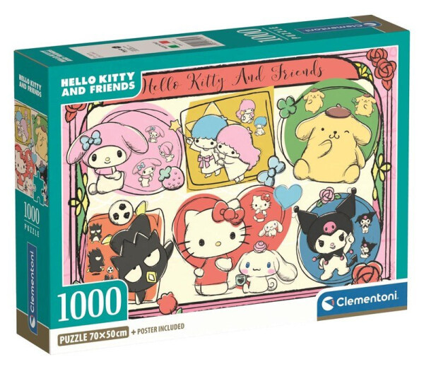 Puzzle Hello Kitty 1000 dílků
