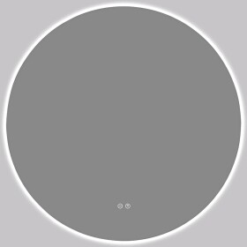 CERANO Koupelnové LED zrcadlo Verido - Ø 80 cm