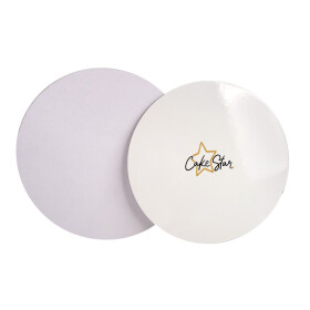 Cake star podložka pod dort pevná bílá lesklá 24cm