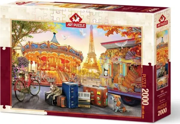 ART PUZZLE 5497 Puzzle Lunapark v Paříži