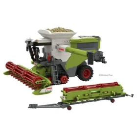 BRIXIES Plus 222.734 CLAAS LEXION 8900 TERRA TRAC - kombajn s přívěsem,