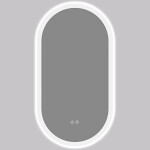 CERANO - Koupelnové LED zrcadlo Toro - 40x60 CER-8050BD79951