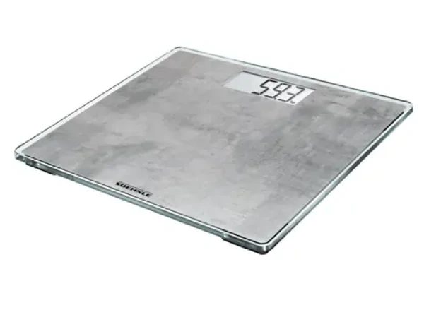Soehnle Style Sense Compact 300 - motiv beton / Digitální osobní váha / max. 180 kg / přesnost 100 g (63882)