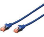 Digitus DK-1644-010-B-10 síťový kabel Cat6 S/FTP (S-STP) 1 m modrá 10 ks (DK-1644-010-B-10)