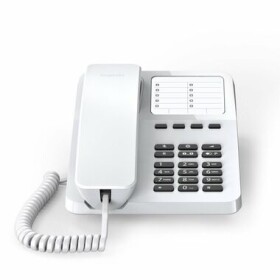 Gigaset DESK 400 bílá / Telefon pevné linky (S30054-H6538-R102)