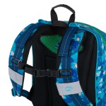 Bagmaster školní batoh ALFA 21 B Blue/Green