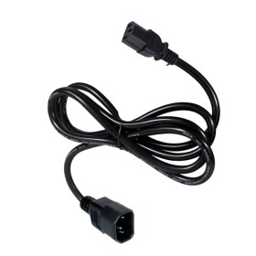Propojovací síťový kabel 230VAC, C13-C14, 3x0,75mm²