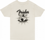 Fender World Tour T-Shirt, Vintage White, XL