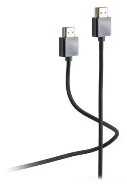 Shiverpeaks Flexline HDMI kabel černá/šedá / HDMI kabel / HDMI 2.0 / 18 Gbps / 4K HDR10 / 2m (FL31-15035)