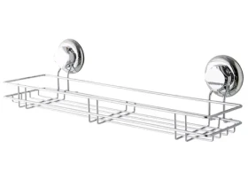 Compactor Bestlock Polička pod zrcadlo chrom / bez vrtání / až 12kg (RAN6995)