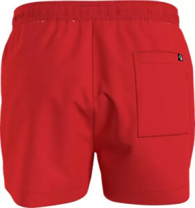 Pánské plavky SHORT DRAWSTRING KM0KM00967 XM9 červvené - Calvin Klein M