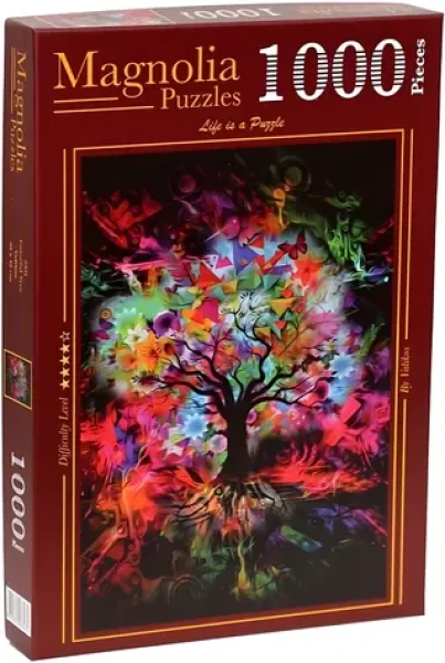 MAGNOLIA Puzzle Barevný strom