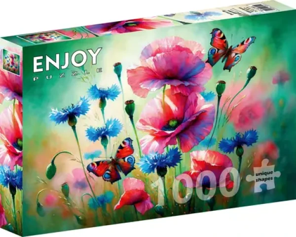 ENJOY Puzzle Motýlí zahrada