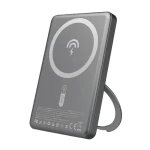 Dudao K28S 5000mAh šedá / Powerbanka / USB-C / MagSafe / Stojánek / 20W (188206)