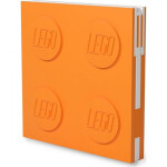 LEGO Zápisník gelovým perem jako klipem oranžový