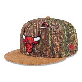 New Era Pánská kšiltovka Chicago Bulls NBA 2025 All-Star Game Forrest Camo 9FIFTY Snapback