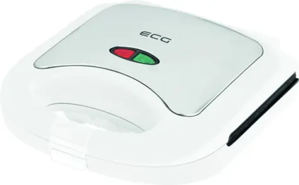 ECG S 3271 zeleno-bílá / Sendvičovač / 750W / 4 sedviče (100000776125)