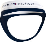 Dámská tanga THONG UW0UW03835 DW5 tm. modré Tommy Hilfiger