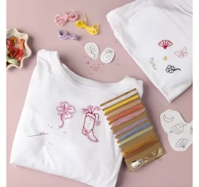 Creativ Company Kreativní sada Vyšívání na tričko