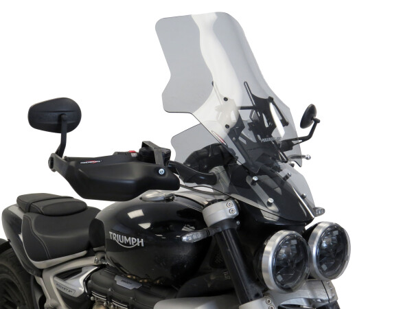 Triumph Rocket 3 R 20-25, Rocket 3 GT 20-25 Powerblade - nastavitelný plexi štít - Čiré