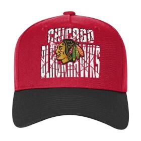 Outerstuff Dětská kšiltovka Chicago Blackhawks NHL Icebound Pro Crown