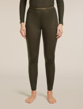Dámské merino spodky ICEBREAKER Wmns 175 Everyday Leggings, Dark Loden velikost: M