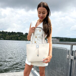 Luxusní dámská kabelka na rameno Delami Athena Aura, růžová