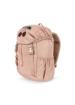 Konges Sløjd Školní batoh Cherry s pláštěnkou a vakem 12 l, růžová barva, textil