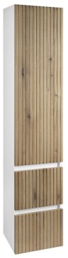 AQUALINE - PANEDA STRIP skříňka vysoká 35x165x31cm, levá/pravá, dub emporio PN265