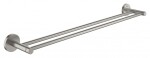 GROHE - QuickFix Start Dvojitý držák na ručníky, supersteel 41203DC0