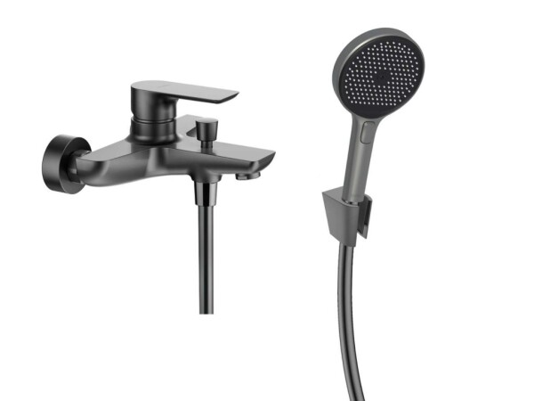 Kielle - Vega Vanová baterie s příslušenstvím, gun metal 10318SN13