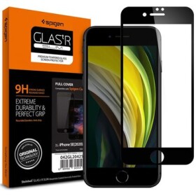 Spigen Glass FC HD tvrzené sklo pro Apple iPhone SE 8 7 černá (AGL01314)