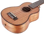 Cascha HH 2027 Soprano Mahogany Ukulele Bundle