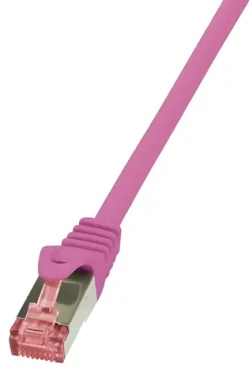 LogiLink růžová / Patch kabel / Cat6 / S/FTP / RJ-45 / 3 m (CQ2069S)