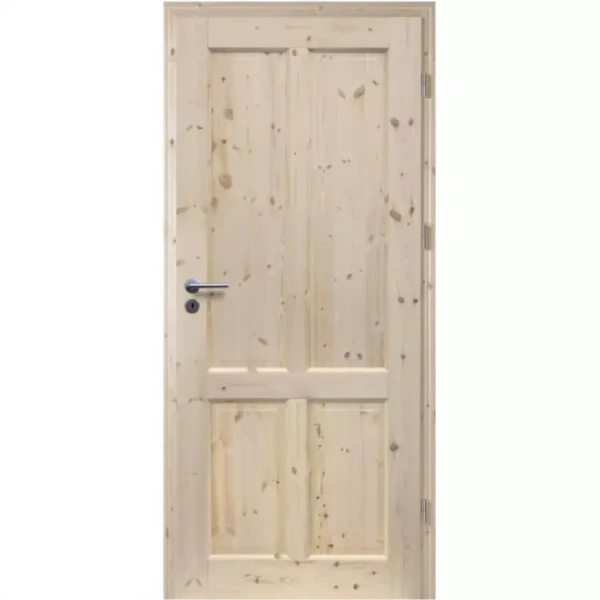 Interiérové dveře Finskie plné 90P sukaté nelakované