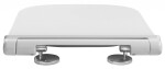ISVEA - VEA WC sedátko, SLIM, Soft Close, Easy Take, bílá 40Z80200I-S