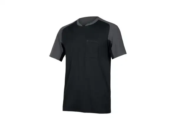 Endura GV500 Foyle pánské triko krátký rukáv Black vel. XL