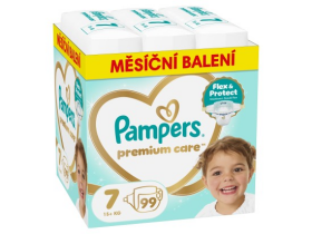 Pampers Premium Care, vel. 7, 99 ks