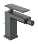 HANSGROHE - Tecturis E Bidetová baterie s výpustí, EcoSmart, kartáčovaný černý chrom 73200340